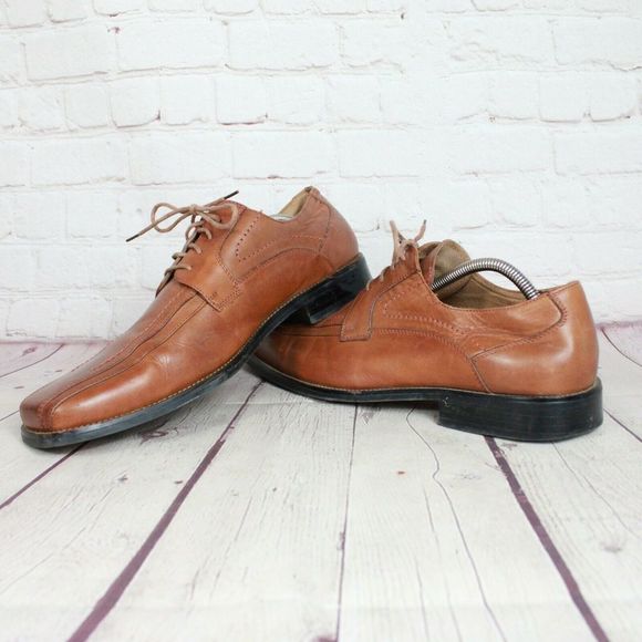 Stacy Adams Brown Leather Oxfords Dress main image 5